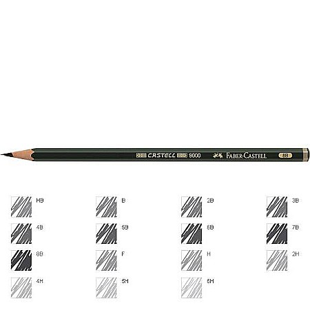 INSTRUMENTE DE SCRIS - LEC CREION FABER CASTELL 9000 8B FC119008