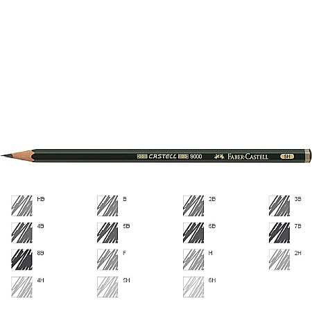 INSTRUMENTE DE SCRIS - LEC CREION FABER CASTELL 9000 5H FC119015