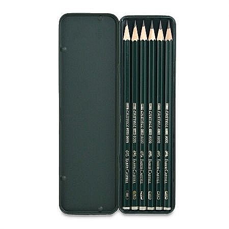 FINE ARTS&GRAPHICS - LEC CREION FABER CASTELL 9000 6/SET FC119063  CUTIE METAL