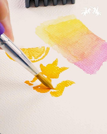 LEC ACUARELE FABER-CASTELL 12 CULORI cu PENSULA 2023 FC125018 [3]