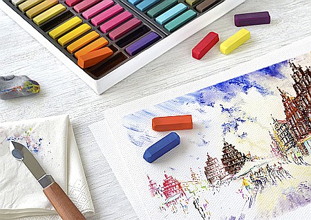 LEC PASTELURI CRETATE SOFT MINI FABER-CASTELL 24/SET FC128224 [3]