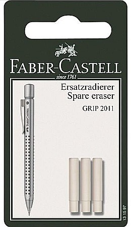 Radiere - LEC REZERVA RADIERA CREION MECANIC FABER GRIP 2011 3/SET FC131597