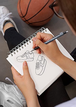 LEC CREION MECANIC FABER-CASTELL 1345 0.5 MM ROSE  FC134527 [2]