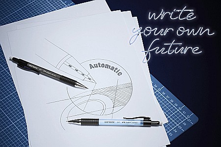 LEC CREION MECANIC FABER CASTELL 1375 0.5MM BLEU SKY FC137554 [2]