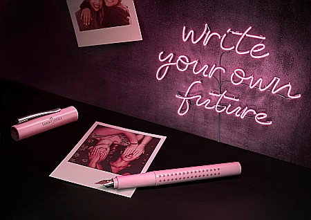 LEC STILOU FABER-CASTELL GRIP 2011 M FC140808 ROSE PAL 2024 [4]