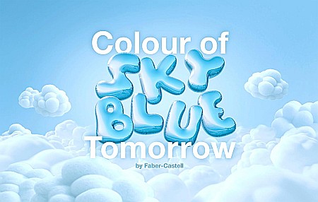 LEC STILOU FABER-CASTELL GRIP 2010 M BLUE SKY FC140848 [7]