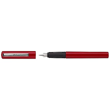 LEC STILOU SCOLAR ROSU SI 6 REZERVE FABER-CASTELL FC149812 [1]