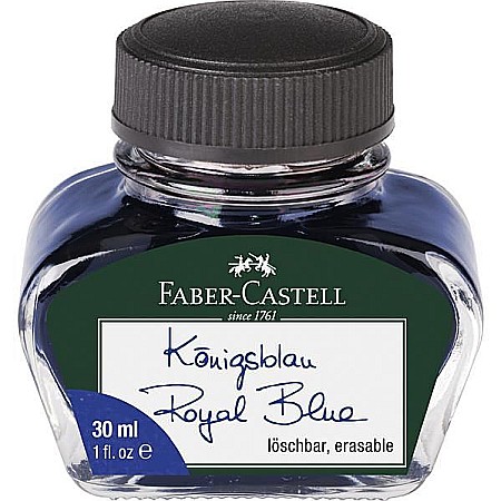 Cerneala/ Cartuse cerneala - LEC CALIMARA CERNEALA FABER-CASTELL 30ML ALBASTRU FC149839