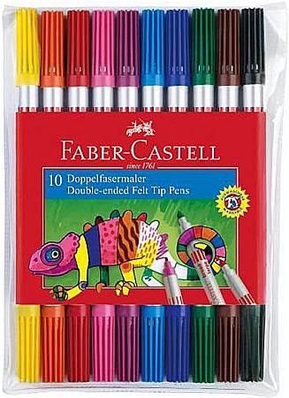 RECHIZITE SCOLARE - LEC CARIOCI FABER CASTELL 10/SET FC151110 2 CAPETE
