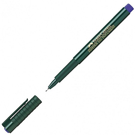 INSTRUMENTE DE SCRIS - LEC FINELINER FABER-CASTELL FC151151 ALBASTRU 0.4MM