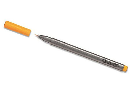 LEC FINELINER FABER-CASTELL GRIP 0.4 MM GALBEN CROM FC151606 [1]