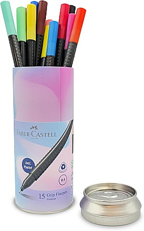 LEC FINELINER FABER -CASTELL GRIP 15/SET 0.4 MM DOZA METAL  FC151617 [2]
