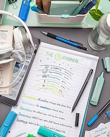 LEC FINELINER FABER -CASTELL GRIP 15/SET 0.4 MM DOZA METAL  FC151617 [5]