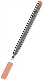 Linere - LEC FINELINER FABER-CASTELL GRIP ROZ PAL 0.4MM FC151629