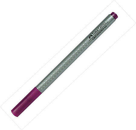 INSTRUMENTE DE SCRIS - LEC FINELINER FABER-CASTELL GRIP MOV 0.4MM FC151637