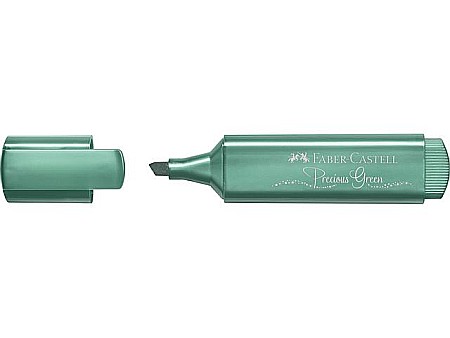 Textlinere - LEC TEXTMARKER FABER-CASTELL VERDE METALIC FC154639
