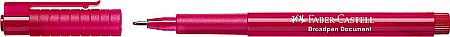 LEC FINELINER BROADPEN ROSU 0.8MM FABER-CASTELL FC155421 [1]