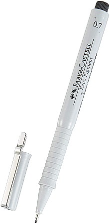 LEC ECCO PIGMENT FABER FC166799 0.7MM NEGRU [2]