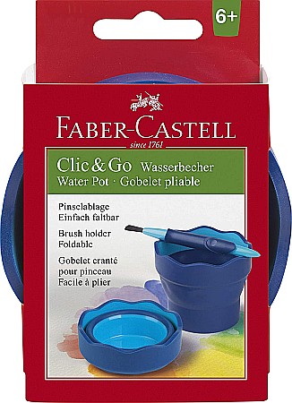 RECHIZITE SCOLARE - LEC PAHAR PICTURA FABER-CASTELL CLICK&GO ALBASTRU FC181510