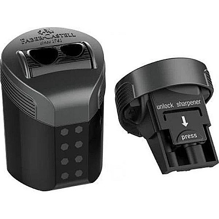 LEC ASCUTITOARE DUBLA ROLL ON FABER-CASTELL ALBASTRU-NEGRU FC183910 [2]