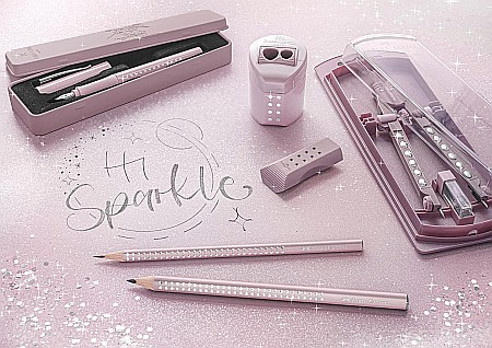 LEC STILOU FABER- CASTELL M SPARKLE ROSE METALIC  FC201515 [4]