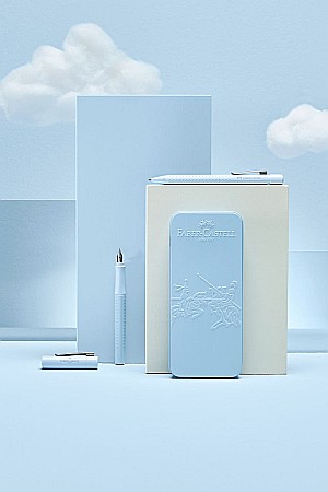 LEC SET FABER-CASTELL STILOU  M + PIX GRIP 2010 FC201524 BLUE SKY [2]