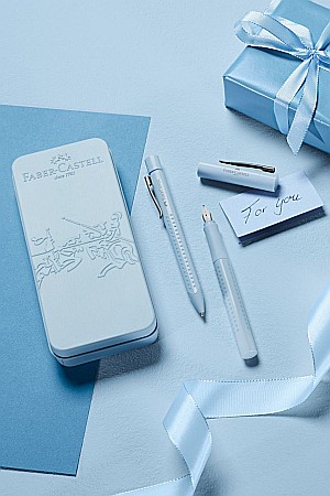 LEC SET FABER-CASTELL STILOU  M + PIX GRIP 2010 FC201524 BLUE SKY [3]