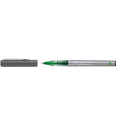 LEC ROLLER DOCUMENTE FABER-CASTELL FREE INK 0.7MM VERDE FC348163 [2]