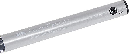 LEC ROLLER DOCUMENTE FABER-CASTELL FREE INK 0.7MM NEGRU FC348199 [3]