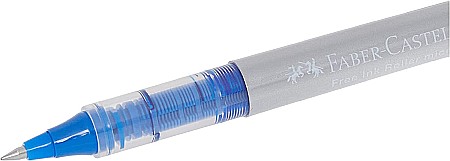 LEC ROLLER DOCUMENTE FABER-CASTELL FREE INK 0.5MM ALBASTRU FC348501 [2]