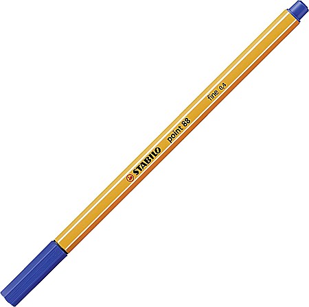 INSTRUMENTE DE SCRIS - STABILO LINER POINT 88 0.4MM ALBASTRU INCHIS 88/41 0358841A