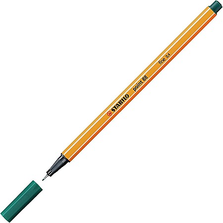 STABILO LINER POINT 88 0.4MM VERDE PIN 88/53 0358853A [1]