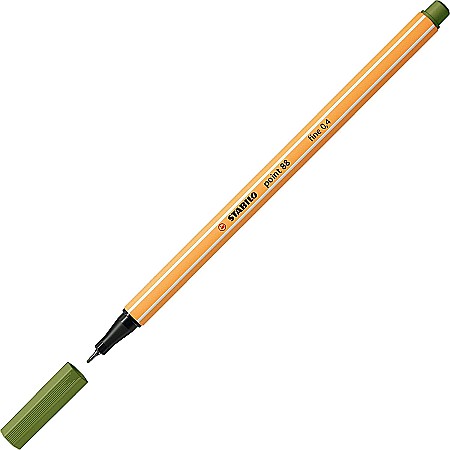 STABILO LINER POINT 88 0.4MM VERDE FISTIC INCHIS 88/35A 0358835A [1]