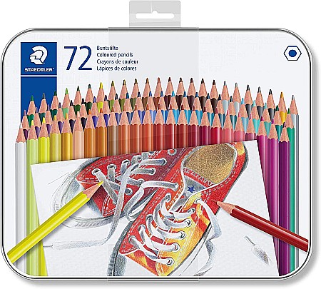 RECHIZITE SCOLARE - GRI CREION COLOR HEXAGONAL STAEDTLER 72/SET CUTIE METALICA ST-175-M72