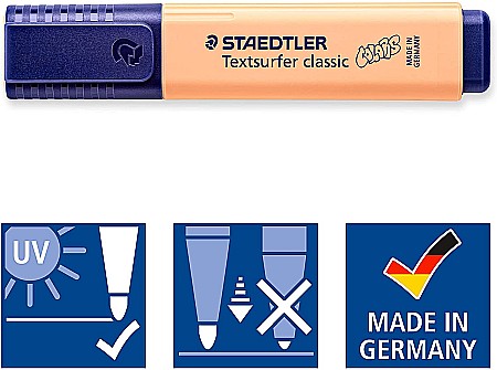 GRI TEXTMARKER STAEDTLER 364CWP6 6/SET PASTEL [4]