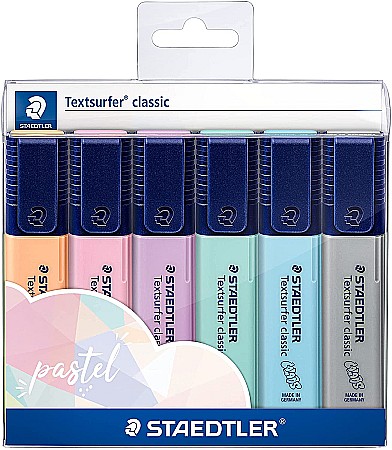 GRI TEXTMARKER STAEDTLER 364CWP6PA 6/SET PASTEL [0]