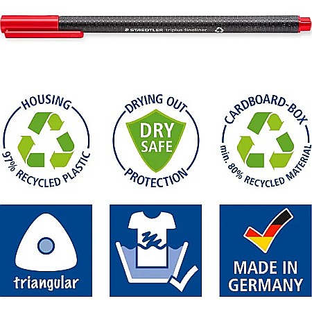 GRI FINELINER STAEDTLER 334-R-3 INDIGO 0.3 MM [3]