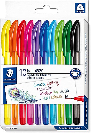 Pixuri unica folosinta - GRI PIX STAEDTLER 4320-M 10/SET 4320-M-C10