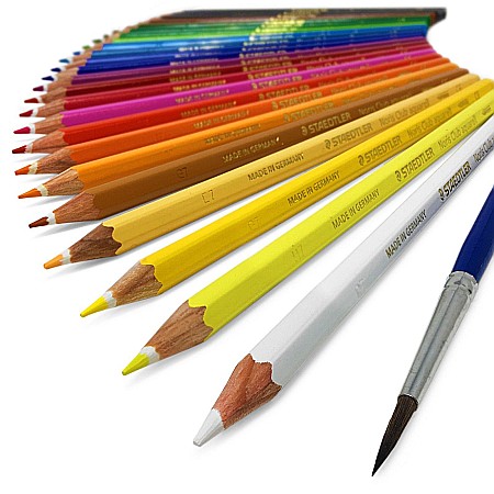 GRI CREIOANE COLORATE 24/SET AQUARELL STAEDTLER 14410NC24 [2]