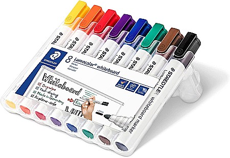 GRI MARKER STAEDTLER WHITEBOARD 8/SET 351WP8 [1]