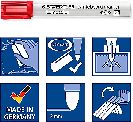 GRI MARKER STAEDTLER WHITEBOARD 8/SET 351WP8 [5]