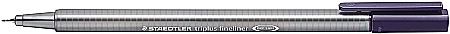 Linere - GRI FINELINER STAEDTLER 334-36 INDIGO 0.3 MM