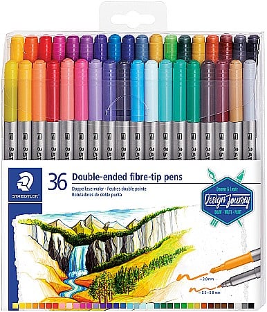 RECHIZITE SCOLARE - GRI CARIOCI 2 CAPETE 36/SET STAEDTLER 3200TB36