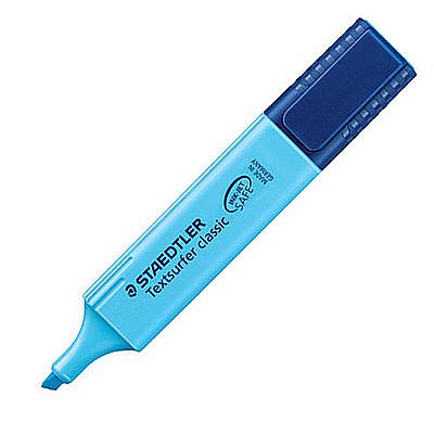 Textlinere - GRI TEXTMARKER STAEDTLER 364-3 ALBASTRU