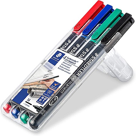 GRI MARKER STAEDTLER 317WP4 4/SET M [1]