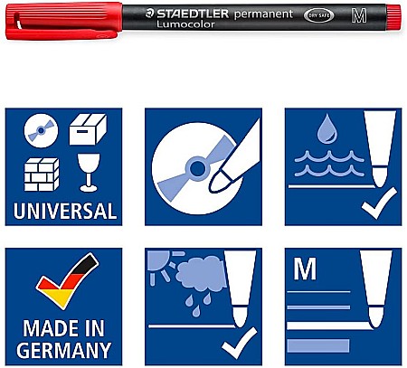 GRI MARKER STAEDTLER 317WP4 4/SET M [4]