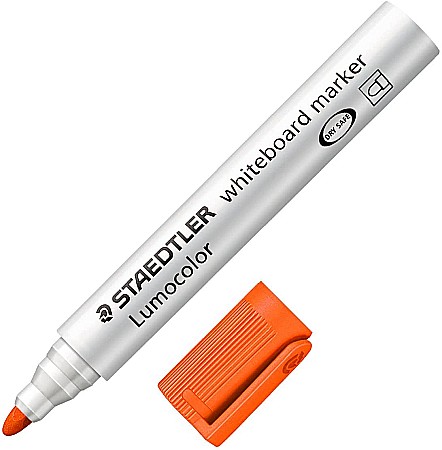 GRI MARKER STAEDTLER WHITEBOARD 351-4 PORTOCALIU [1]