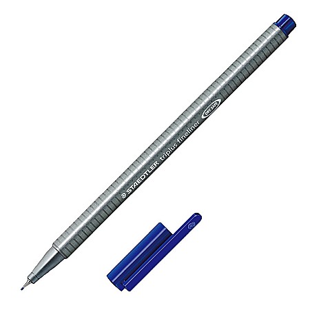 INSTRUMENTE DE SCRIS - GRI FINELINER STAEDTLER 334-3 INDIGO 0.3 MM