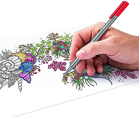 GRI FINELINER STAEDTLER TRIPLUS 0.3 MM 4/SET 334SB4 [4]