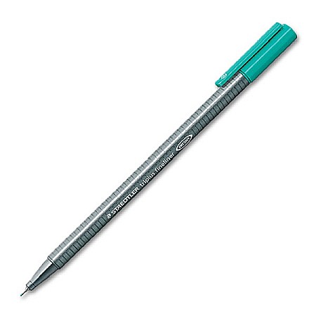 Linere - GRI FINELINER STAEDTLER 334-54 FRENCH GREEN 0.3 MM